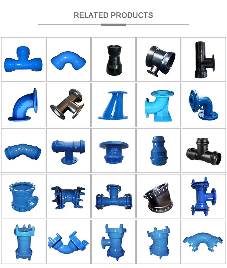 Ductile Cast Iron Tee Grooved Outlet for Fire Fighting