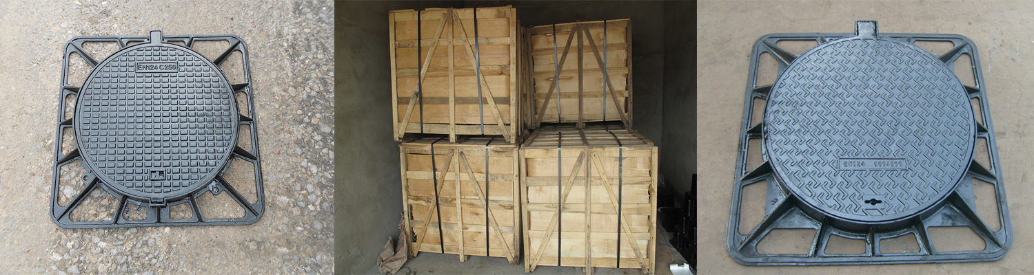 Round Manhole Cover and Sqaure Frame