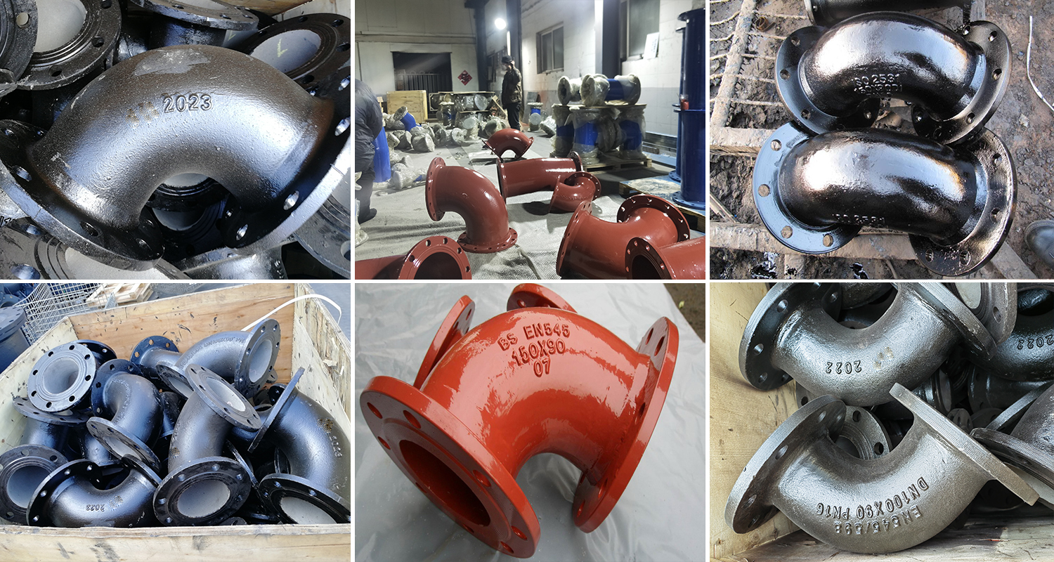 Double Flanged 90° Bend