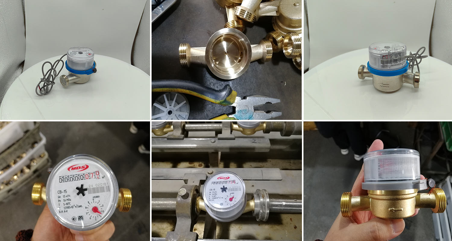 Single-jet, Vane Wheel, Dry-dial Water Meter