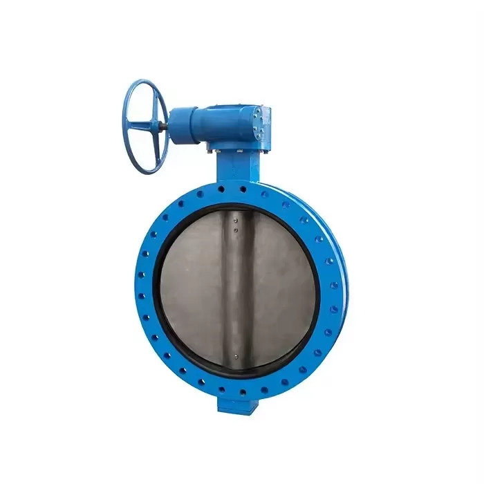 U Style flanged butterfly valve