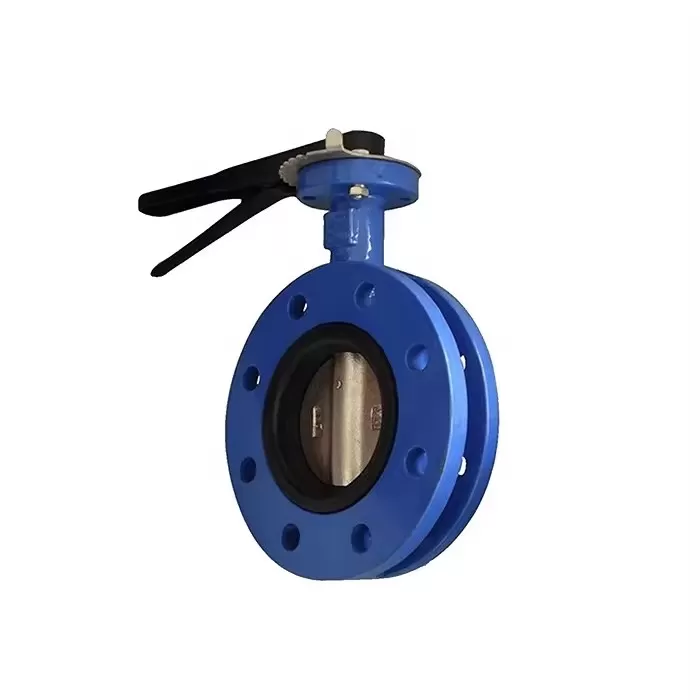 U Style flanged butterfly valve
