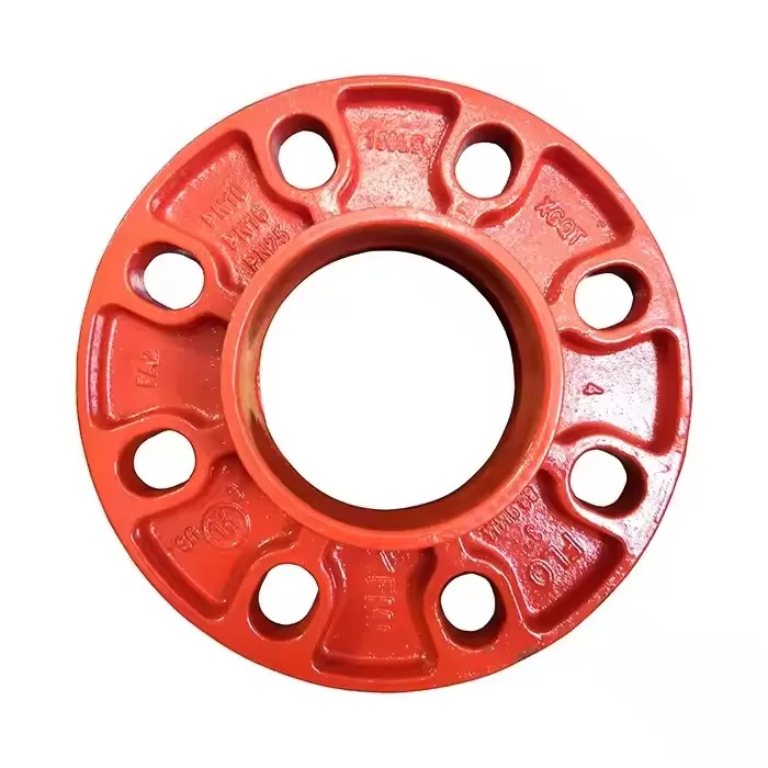 Ductile Cast Iron Grooved Adaptor Flange for Fire Fighting System