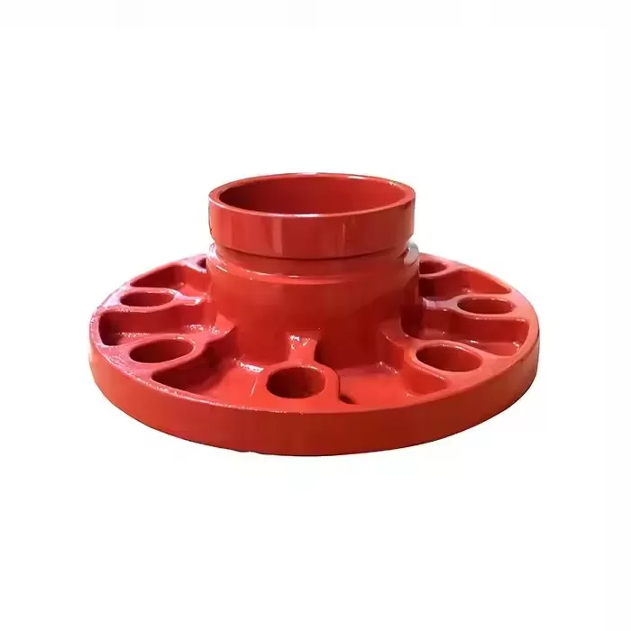 Ductile Cast Iron Grooved Adaptor Flange for Fire Fighting System