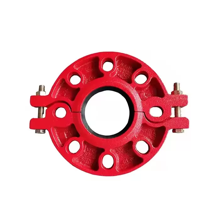 Ductile Cast Iron Grooved Adaptor Flange for Fire Fighting System